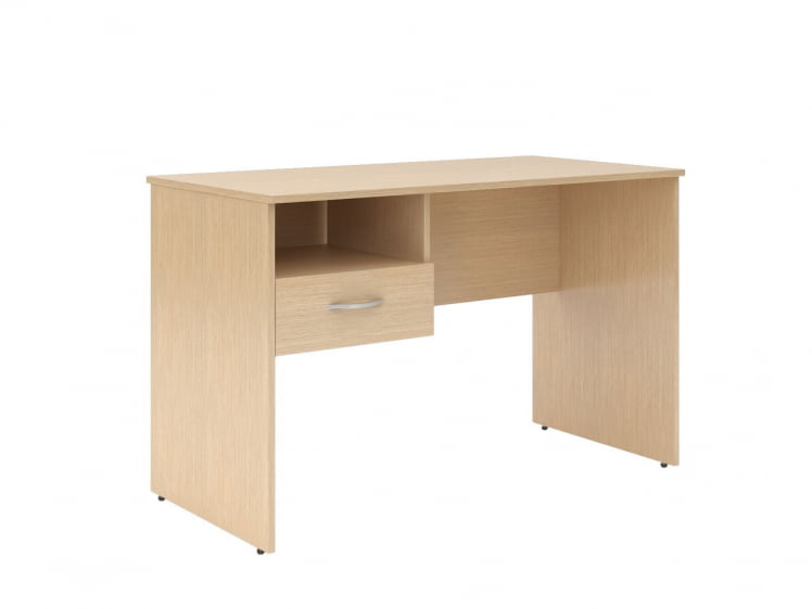 Стол письменный (С-1200) Л с левой подвесной тумбой Легно Светлый / (S-1200) L_0
