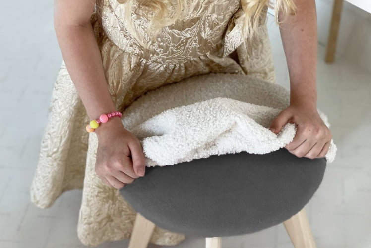 Набор детский Единорожка МК-0020 Белое дерево/белый (плюш) / MK-0020_11