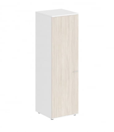 Гардероб левый Сигма СГ.823.ВХ.ОЛ.Л Белый Дуб светлый / Sigma SG.823.WH.OL.L_0