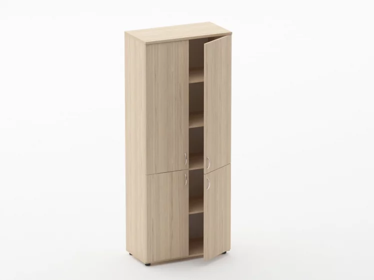 Шкаф высокий закрытый Твин 16.16.101 Туя / Twin_1