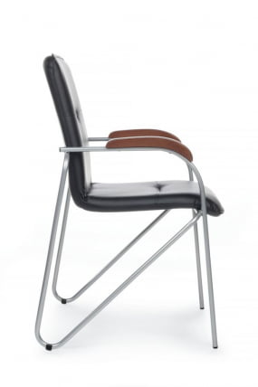 Стул Самба с деревянными подлокотниками СМБ-02 Черный / SMB-02_1