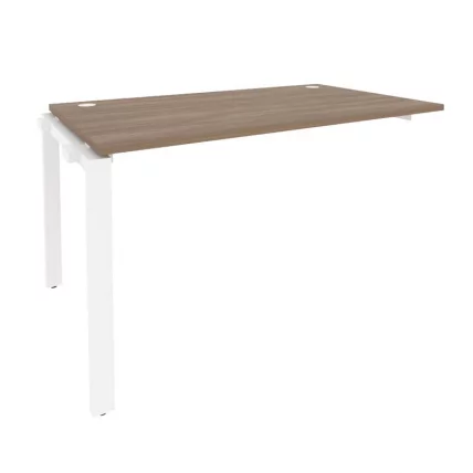 Наборный элемент рабочей станции на П-образном м/к ОНИКС О.МП-1.НРС-3.8 Дуб Аризона/Белый / ONIX O.MP-1.NRS-3.8_0