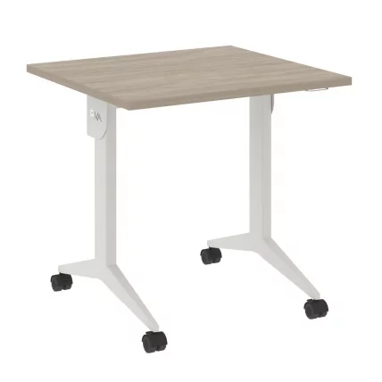 Стол складной мобильный КС-Пулл КС.М-0.7 Дуб Аттик/Белый / X-Pull X.M-0.7_0