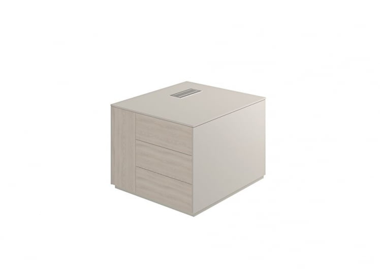 Тумба опорная 800 левая Атлас НЗ-0222.ГС.ЙН.Л Серый камень Ясень Наварра / Atlas NZ-0222.GS.YN.L_0