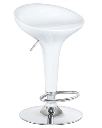 Стул барный ДОБРИН БОМБА (белый) 2 шт / DOBRIN BOMBA_1