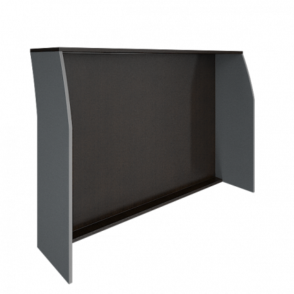 Стойка прямая 1600 Рива А.РС-4 Венге/Металлик / Riva_0