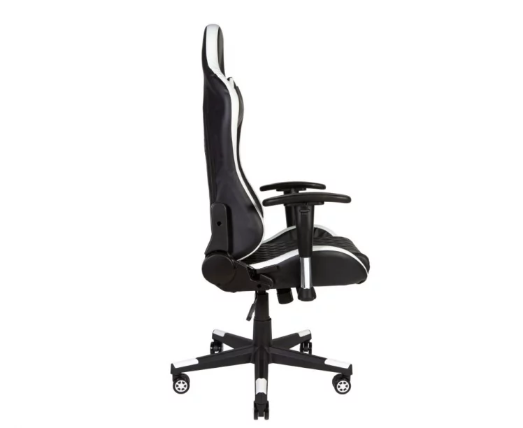 Игровое кресло РФ-8106Б ПУ Черный/Белый / RF-8106B PU_2