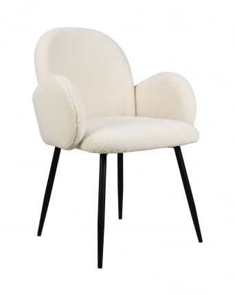 Стул Ваве букле Белый / Wave_0