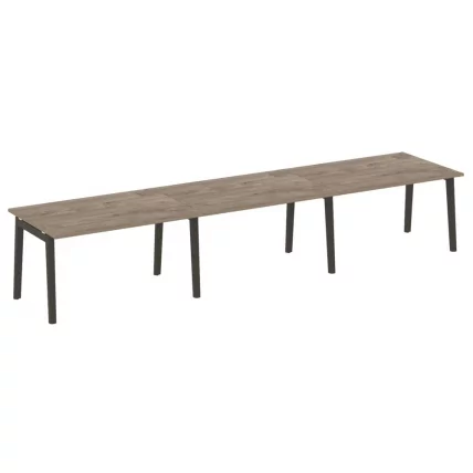 Стол переговорный (3 столешницы) ОНИКС ВООД ОВ.ПРГ-3.3 Тиквуд Темный/Темный / ONIX WOOD OW.PRG-3.3_0