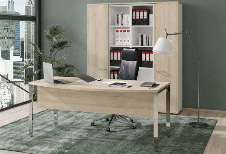 Стол письменный КСТЕН ГЛОСС КСГСТ 167 Бук Тиара / XTEN GLOSS XGST_1