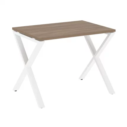 Стол рабочий ЛОФТ ВР.Л-СРКС-1.7 Металл белый Дуб Аризона / LOFT VR.L-SRX-1.7_0