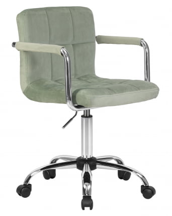 Офисное кресло для персонала ДОБРИН ТЕРРЙ Мятный велюр МДЖ9-87 / DOBRIN TERRY MJ9-87_1