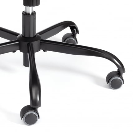 Кресло руководителя Дуке метал БЛ кож/зам/ткань, черный/серый, 36-6/12 / Duke metal BL_11