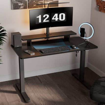 Стол для для компьютера c электрической регулировкой по высоте ЕУРЕКА ЕРК-СМ47-Б / c EUREKA ERK-SM47-B_7