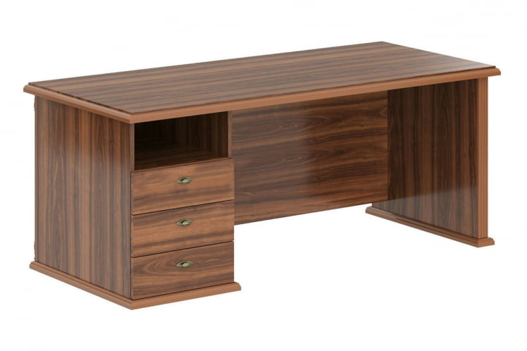 Стол для руководителя РДТ 188(Л) Орех Даллас / RDT 188(L)_0