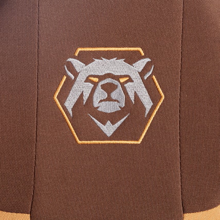 Кресло иБеар ткань, коричнево-бежевый / бровн беиге / iBear brown beige_11