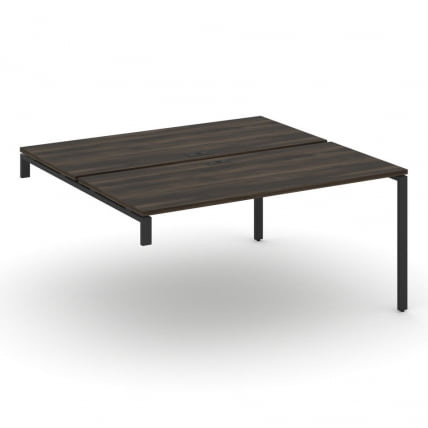 Двойной стол-надставка на опорную тумбу CОНCЕПТ CН.ДСН-004 Дуб Мали Антрацит / CONCEPT CN.DSN-004_0