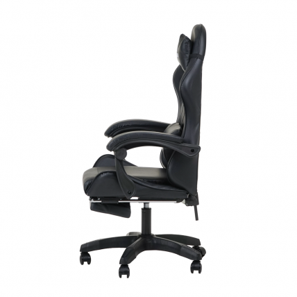 Кресло 1206 КИНГКУЕЕН цвет черный с массажем 1206-блаcк-масс / KINGQUEEN 1206-black-mass_2
