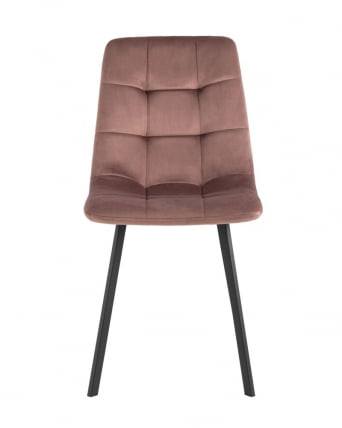 Комплект из двух стульев Чиллй велюр пыльно-розовый 2 шт. / Chilly_2