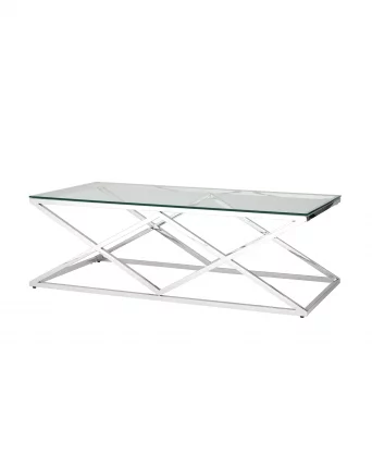 Стол журнальный ИНСИГНИЯ 120кс60 Серебро / 120x60_0