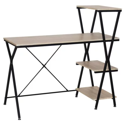 Стол на металлокаркасе БРАБИКС ЛОФТ CД-004 Дуб натуральный / BRABIX LOFT CD-004_1