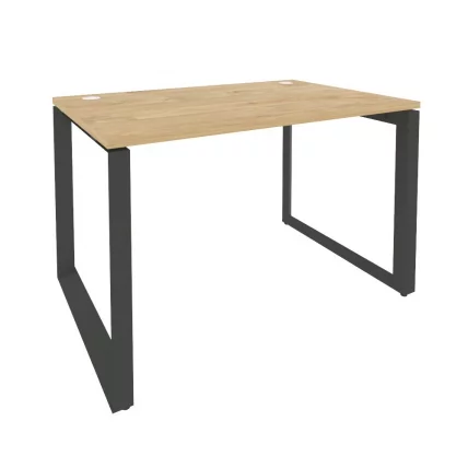 Стол рабочий на О-образном м/к ОНИКС О.МО-СП-2.8 Тиквуд Светлый/Антрацит / ONIX O.MO-SP-2.8_0