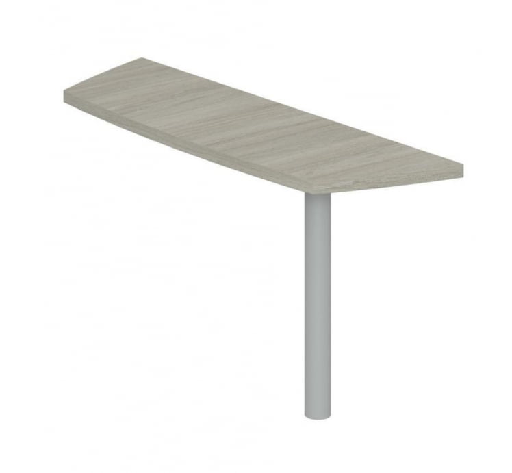 Приставка боковая большая на 1 опоре Винг ВН.103.ОЛ.ОЛ Дуб светлый / Wing WN.103.OL.OL_0