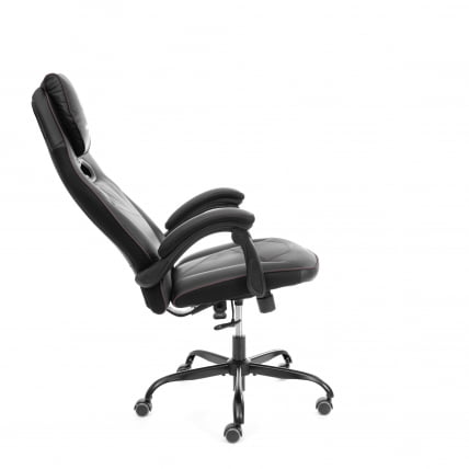 Кресло Арена металБЛ кож/зам, черный/черный карбон, 36-6/карбон черный / Arena metalBL_2