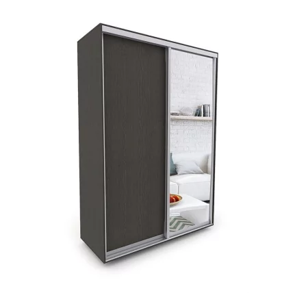 Шкаф-купе 2-х дверный Акцент-Сим ДЗ 1600х600  Венге_0