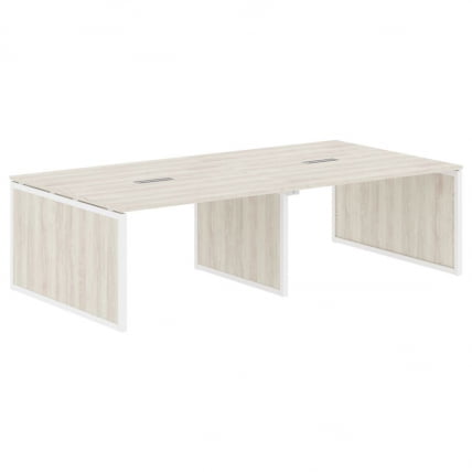 Конференц-стол КСТЕН-КП КСКПСCТ 2714 Сосна Эдмонт Белый / XTEN-QP XQPSCT_0