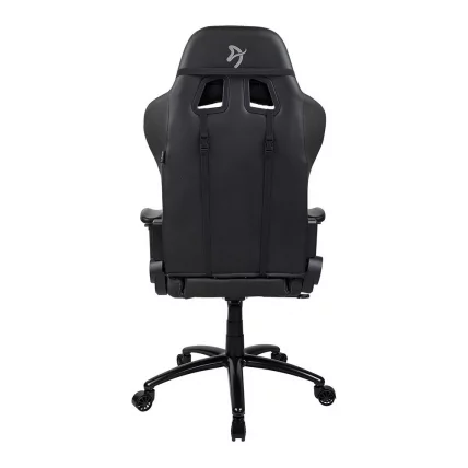 Геймерское кресло Ароззи Инизио Блаcк ПУ Грей лого / Arozzi Inizio Black PU Grey logo_5