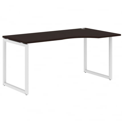 Стол письменный правый КСТЕН-К КСКCЕТ 169 Р Легно темный Белый / XTEN-Q XQCET R_0