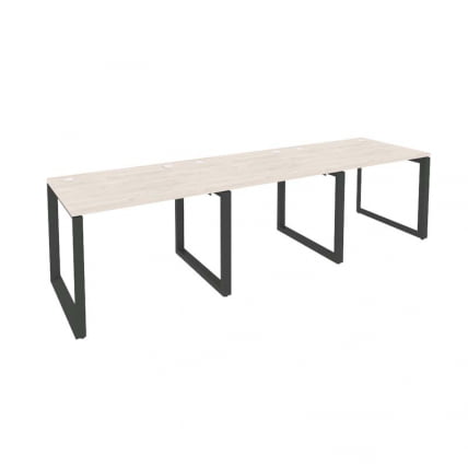 Рабочая станция на О-образном м/к ОНИКС О.МО-РС-3.1.8 Денвер Светлый/Антрацит / ONIX O.MO-RS-3.1.8_0