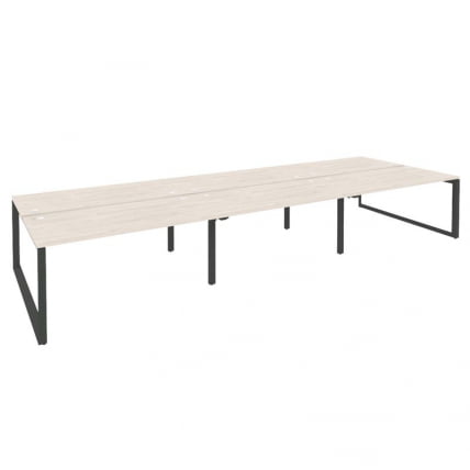 Рабочая станция на О-образном м/к ОНИКС О.МО-Д.РС-6.4.8 Денвер Светлый/Антрацит / ONIX O.MO-D.RS-6.4.8_0