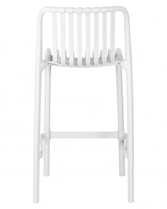Стул полубарный ДОБРИН CХЛОЕ Белый / DOBRIN CHLOE_4