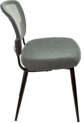 Стулья для кухни Бюрократ КФ-8В блаcк Серый 2 шт. / KF-8W black_3