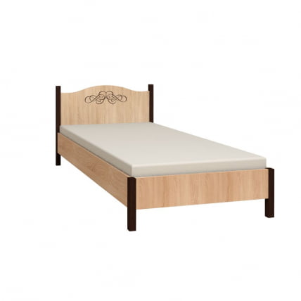 Кровать (900) АДЕЛЕ 5 Дуб Сонома/Орех шоколадный(спальня) / ADELE_0