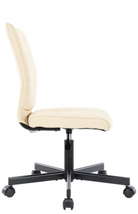 Кресло для персонала Еверпроф ЕП-300 Экокожа Бежевый / Everprof EP-300_1