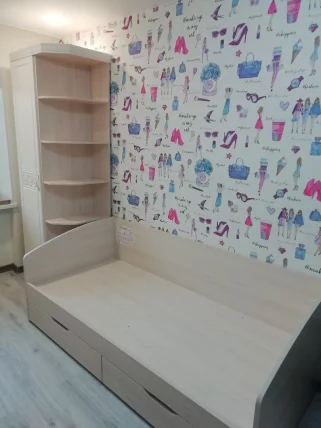 Стеллаж угловой (лев/прав) Тиффани 93.17_2