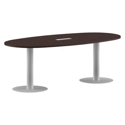 Конференц-стол на 6-8 человек ИМАГО ПРГ-3 Венге Магия-белый / IMAGO_0