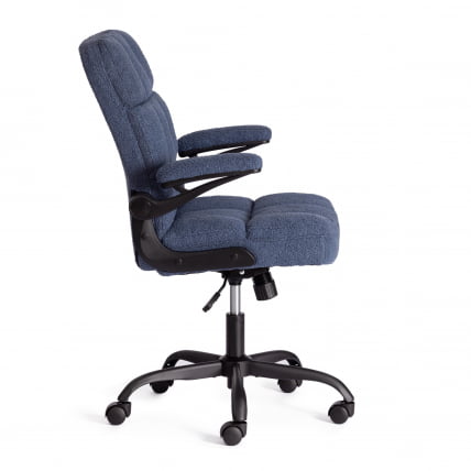 Кресло офисное Лугано ткань теддй, темно-синий / Lugano teddy,_1
