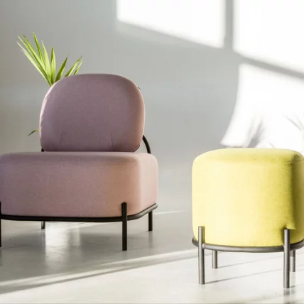 Пуф малый Гаваии Тем серый / Gawaii_1