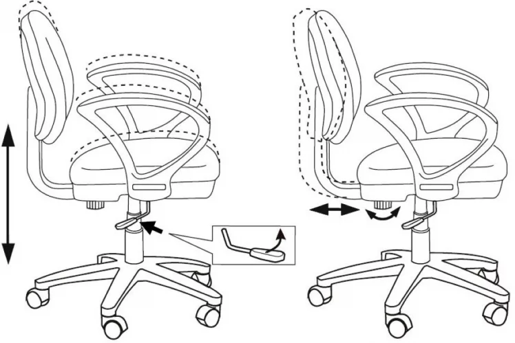 Кресло детское Бюрократ КД-3/ВХ/АРМ/МАСКАРАД / KD-3/WH/ARM/MASKARAD_5