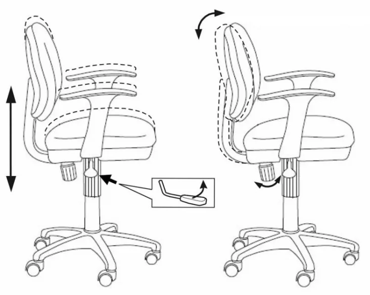 Кресло детское Бюрократ CХ-В356АКССН/15-55 / CH-W356AXSN/15-55_3