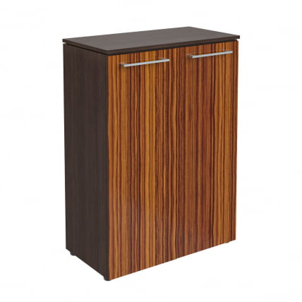 Шкаф с глухими средними дверьми ММC 85.1 Макассар/Венге Магия / MMC_0