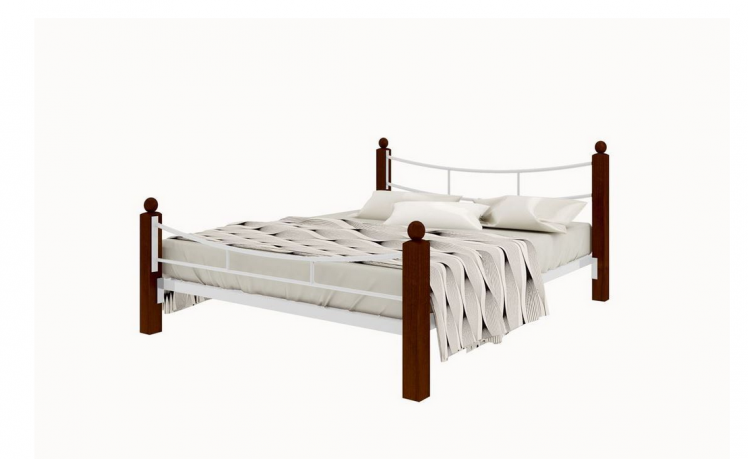 Кровать София Лукс плус 1200х1900 Белая / Lux plus_0