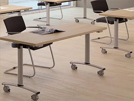 Стол складной Коннеcт 120х60х72.5см Белый / Connect_5