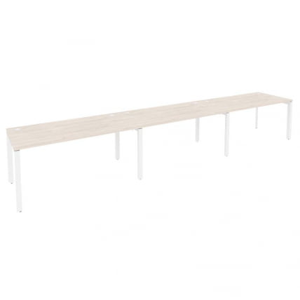 Рабочая станция на П-образном м/к ОНИКС О.МП-РС-3.4.8 Денвер Светлый/Белый / ONIX O.MP-RS-3.4.8_0