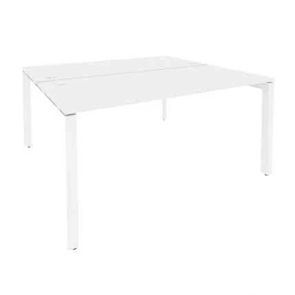 Рабочая станция на П-образном м/к ОНИКС О.МП-Д.РС-2.4.7 Белый Бриллиант / ONIX O.MP-D.RS-2.4.7_0