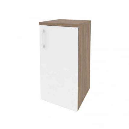 Шкаф низкий узкий правый ОНИКС О.СУ-3.1(Р) Дуб Аризона/Белый / ONIX O.SU-3.1(R)_0